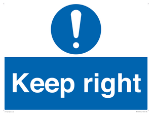 MA16576: keep right
