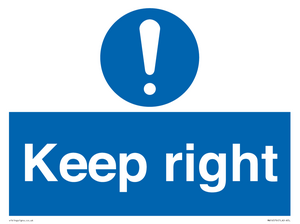 MA16576: keep right