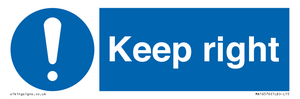 MA16576: keep right
