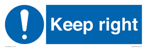 MA16576: keep right