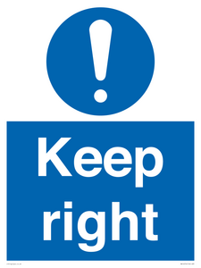 MA16576: keep right