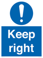 MA16576: keep right