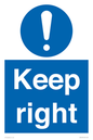 MA16576: keep right
