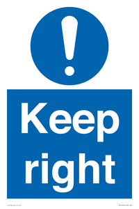 MA16576: keep right