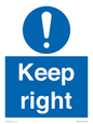 MA16576: keep right