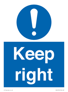 MA16576: keep right