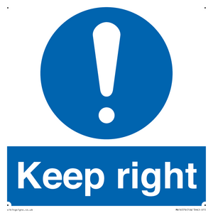 MA16576: keep right