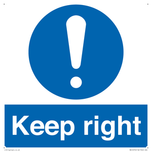 MA16576: keep right