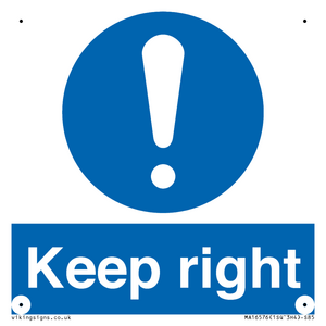 MA16576: keep right