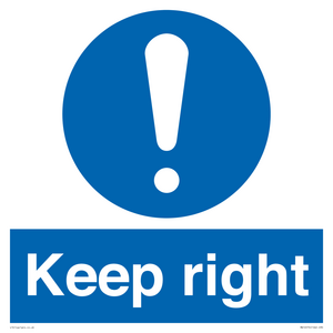 MA16576: keep right