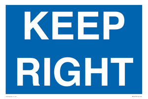 MA16578: keep right