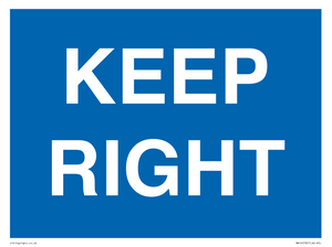 MA16578: keep right