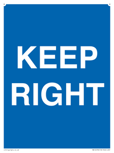 MA16578: keep right