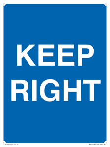 MA16578: keep right