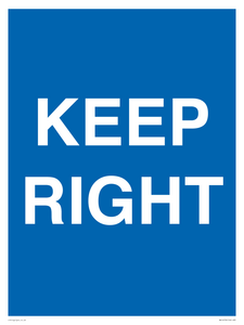 MA16578: keep right
