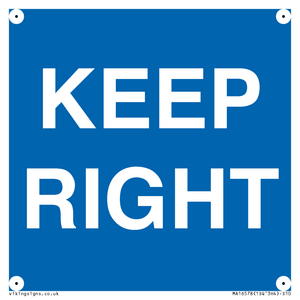 MA16578: keep right