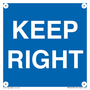 MA16578: keep right