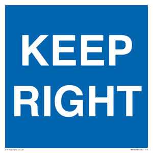 MA16578: keep right