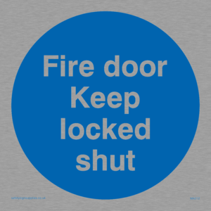 MA212: fire door keep locked shut