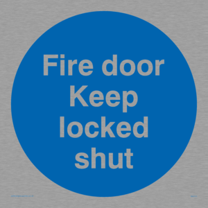 MA212: fire door keep locked shut