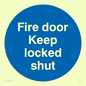 MA212: fire door keep locked shut
