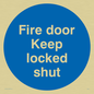 MA212: fire door keep locked shut