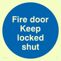 MA212: fire door keep locked shut