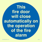 MA213: Fire door closes automatically