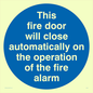 MA213: Fire door closes automatically