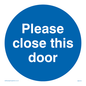 MA218: please close this door