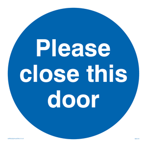 MA218: please close this door