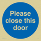 MA218: please close this door