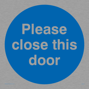 MA218: please close this door