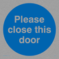 MA218: please close this door
