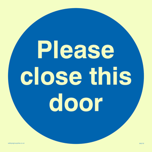 MA218: please close this door