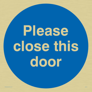 MA218: please close this door