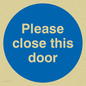 MA218: please close this door
