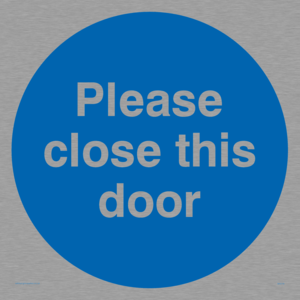 MA218: please close this door