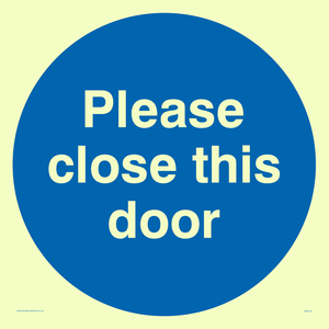 MA218: please close this door