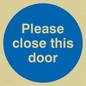 MA218: please close this door