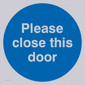 MA218: please close this door