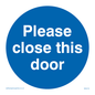 MA218: please close this door