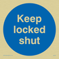 MA220: keep locked shut
