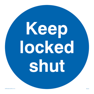 MA220: keep locked shut