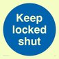MA220: keep locked shut