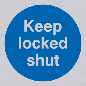 MA220: keep locked shut