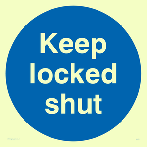 MA220: keep locked shut