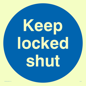 MA220: keep locked shut