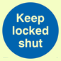 MA220: keep locked shut