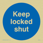 MA220: keep locked shut